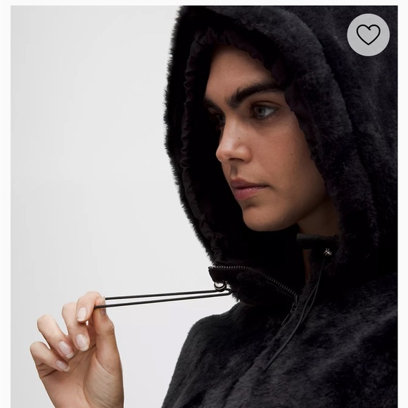Lululemon Faux Fur Full-Zip Hoodie (M) - Picture 10 of 10